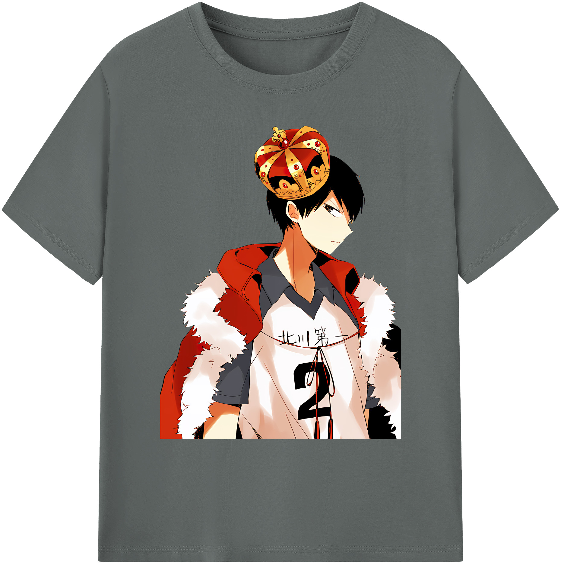 （画像用） ハイキュー!! Haikyu!! 綿100％ メンズ半袖Tシャツ｜肌触りやわらか＆通気性